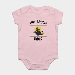 Free Broom Rides Baby Bodysuit
